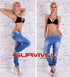 Boyfriend Casual Blue Pants